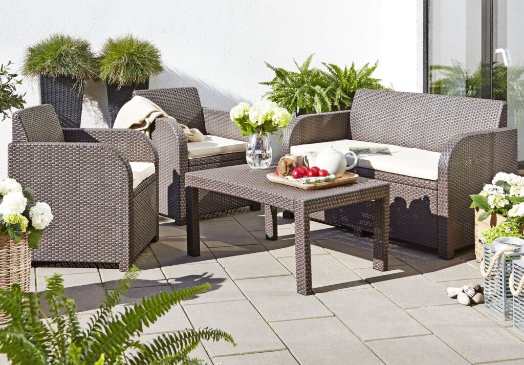 Enjoy The Serenity Of The Garden By Rattan Garden Furniture